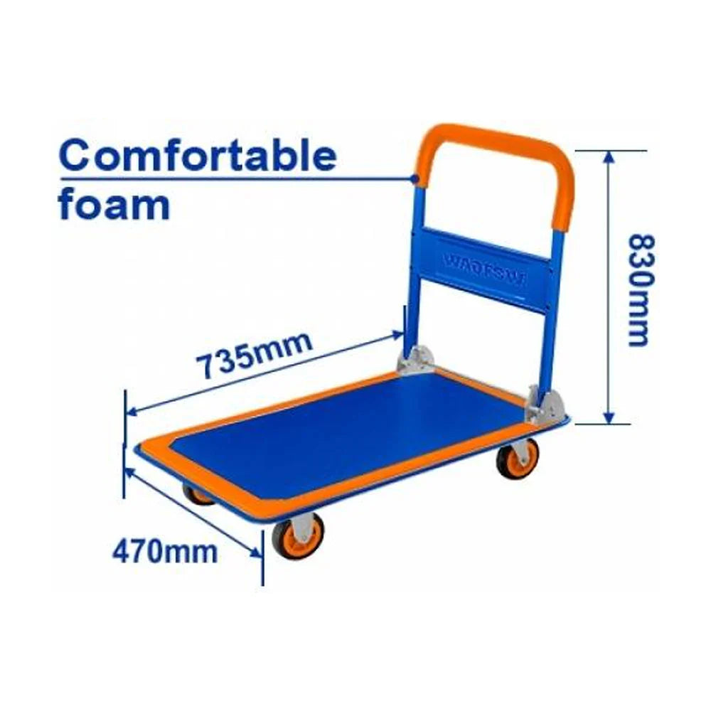 WADFOW 150kg Capacity Foldable Platform Hand Truck | WWB1315 Wadfow